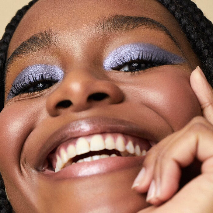Model Wearing Acai You Eyeshadow